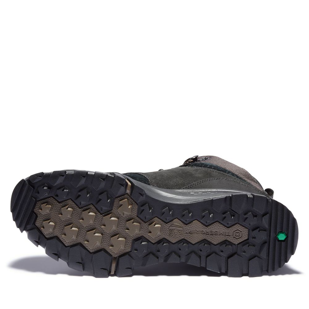 Botas de Caminhada Masculino - Timberland Garrison Trail Impermeavel Mid - FAXQC3214 - Pretas